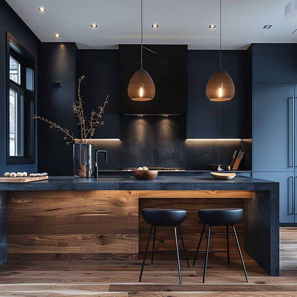Modern kitchen interior